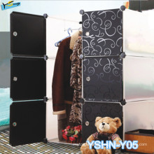 Durable Bedroom Furniture PVC Wardrobe